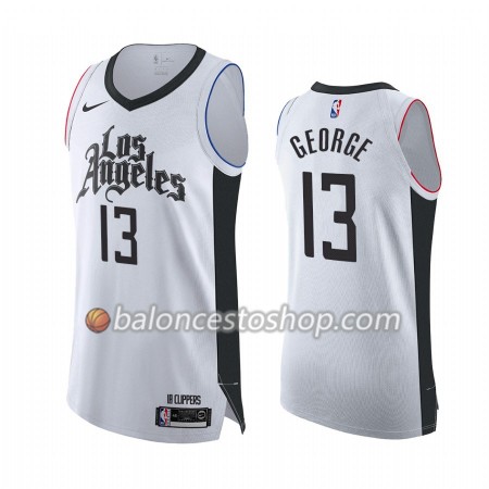 Camiseta Hombre NBA Los Angeles Clippers Paul George 13 2019-20 Nike City Edition Swingman